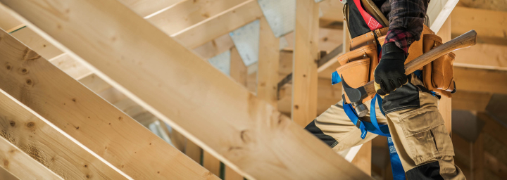 Fermes en chêne fabrication