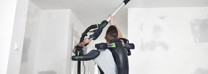 Ponceuse mur plâtre