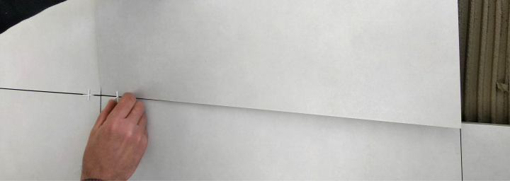 Croisillons joints réguliers