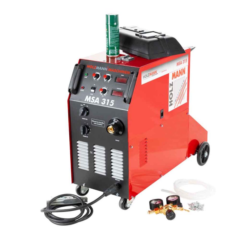 Holzmann MSA315 Système de soudage MIG 50-315 A 400V