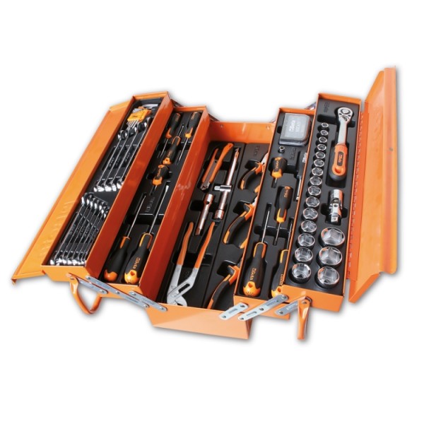 Beta 021206911 2120L-E/T91 Boîte à outils remplie de 91 pièces