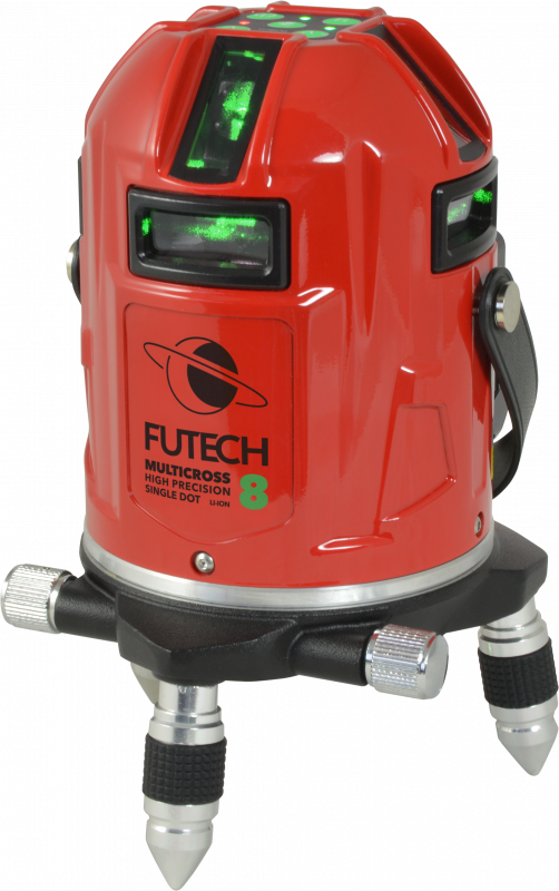 Futech 040.08G MC8 HPSD Laser croix verte 8 lignes