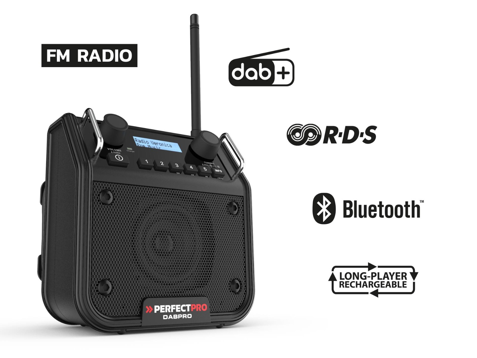 PerfectPro DPR2 DABPRO Le modèle d'entrée de gamme populaire