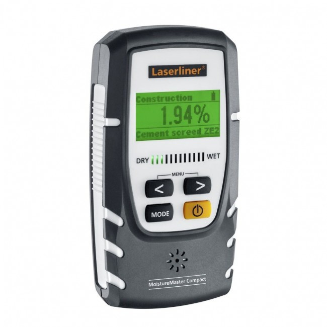 Laserliner 082.334A Appareil de mesure de l'humidité des matériaux MoistureMaster Compact Plus avec bluetooth