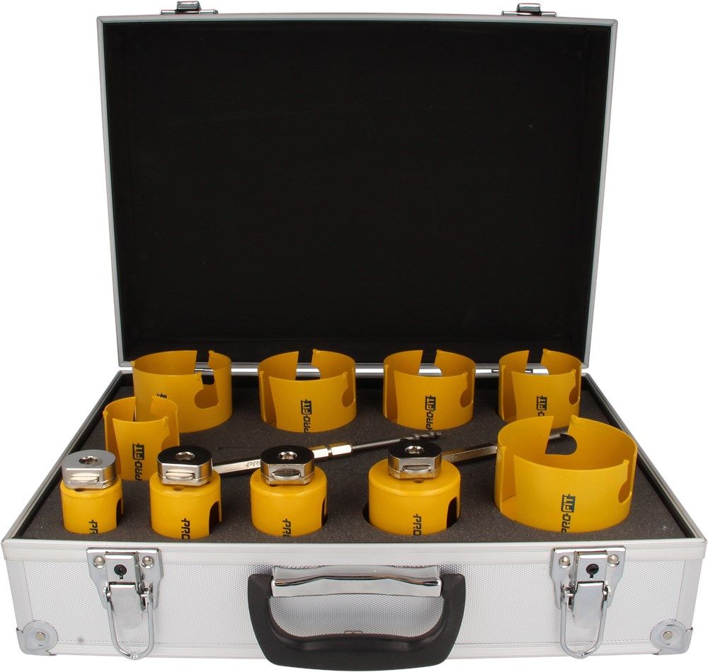 ProFit 09084092DCT Scie cloche à usage multiple 40/46/50/54/60/68/76/80/82/92 mm