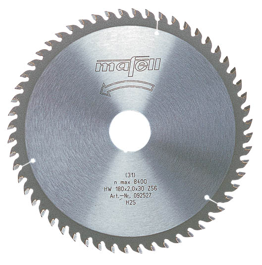 Mafell Accessoires 092460 Lame de scie Mafell HM, 225 x 1,8/2,5 x 30 mm, Z 32, WZ