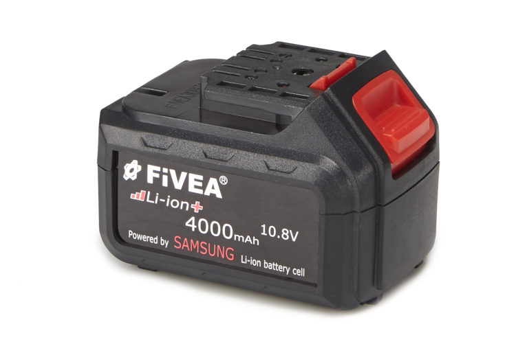 Fivea 10-10-30040 Batterie Samsung Li-Ion 10,8V/4,0 Ah