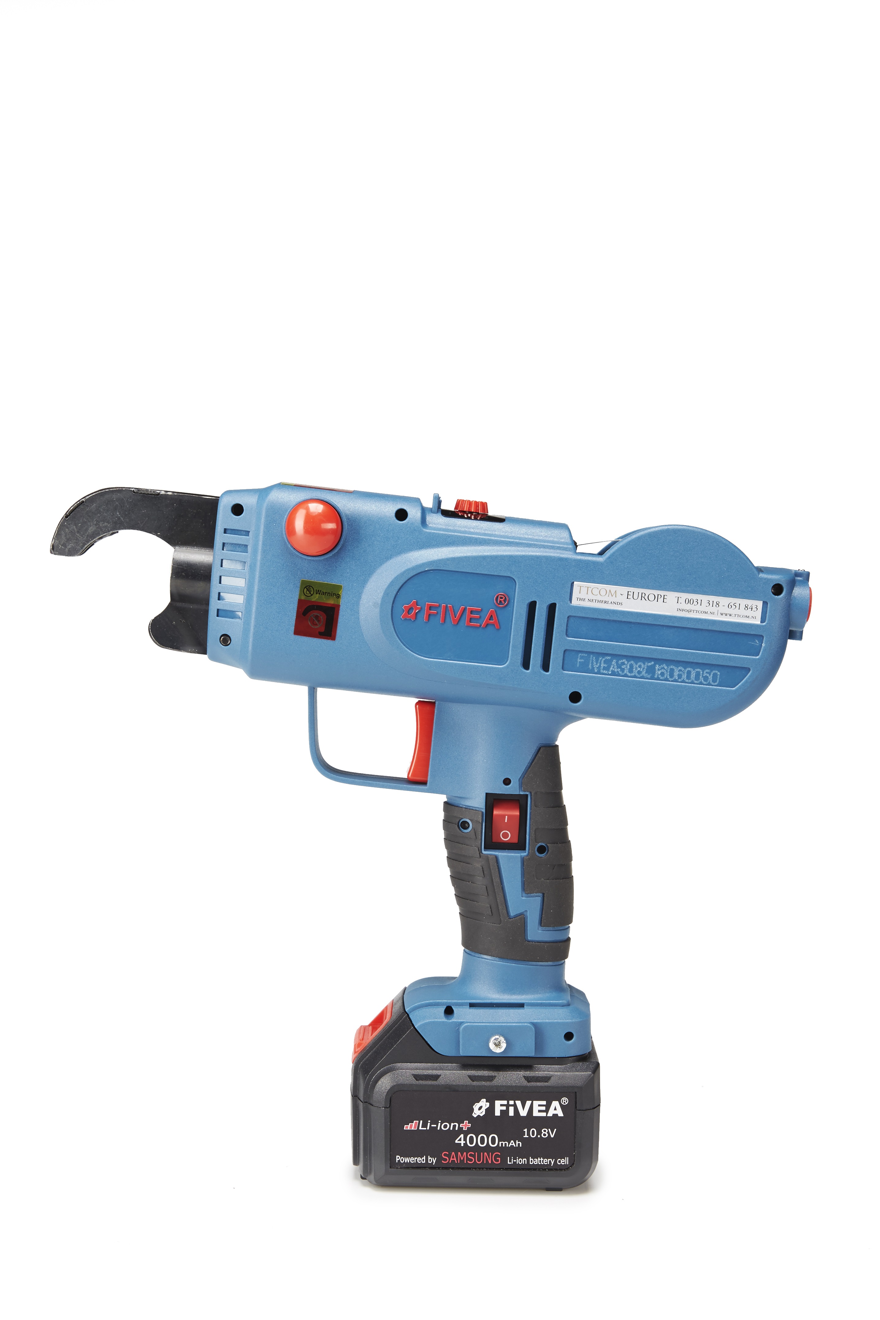 Fivea 10-10-230840 RT308-C Brasero automatique sans fil 10.8V 4.0Ah Li-Ion - 37 mm
