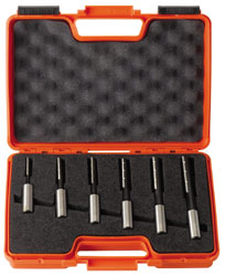 CMT 160.001.00 Coffret de 6 mèches hélicoïdales à mortaiser - Droite (Ø 13 mm)
