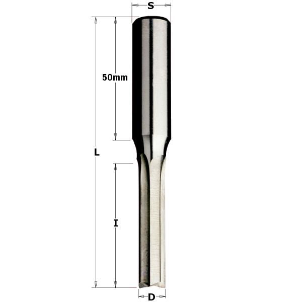 CMT 107.100.31 Foret de perçage (bec de poisson) 10mm - tige 16 x 60mm - Droite