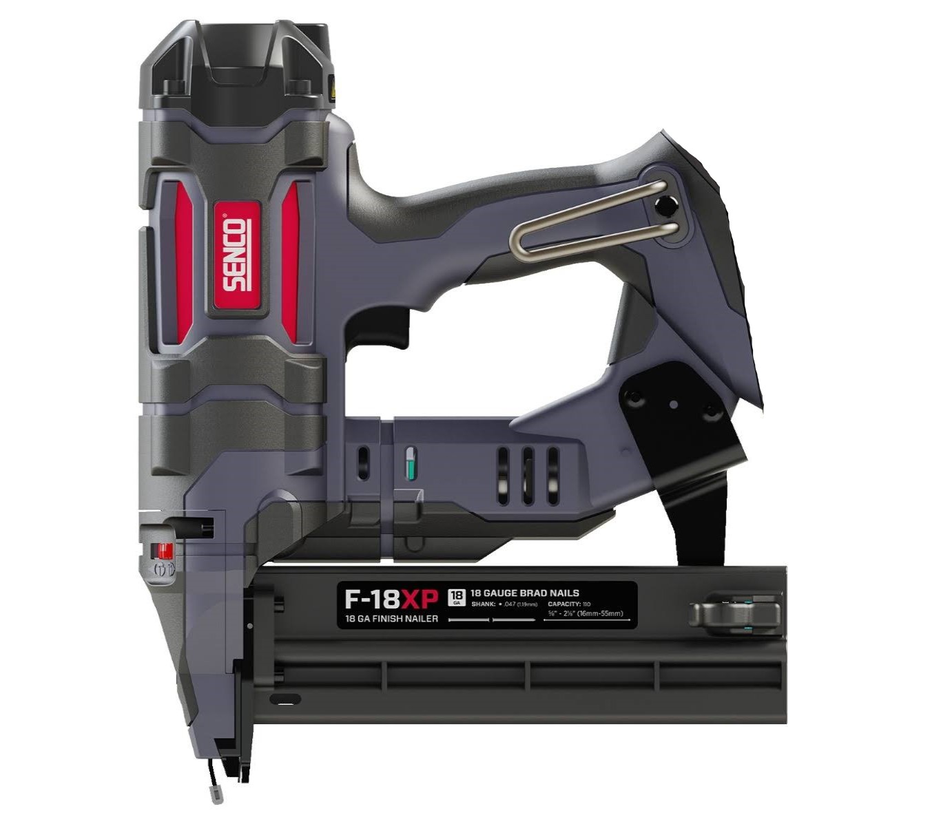 Senco 10M2001N-NB F-18XP FUSION Cloueur sans fils 1.2 mm 18V 16-54 mm sans batterie ni chargeur - 2ème génération