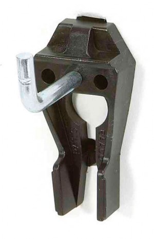 Raaco 110754 Clip 3 Crochet simple 25mm