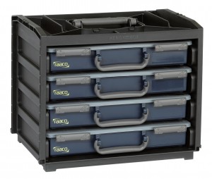 Raaco 136242 HandyBox + 2 x PSC4-15 et 2 x PSC4-17 Boîtes d'assortiment