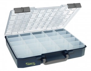 Raaco 136327 Carry-Lite 80 5x10-25 mallette d'assortiment avec 25 plateaux