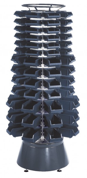 Raaco 137362 Carrousel pour conteneurs de stockage Vide