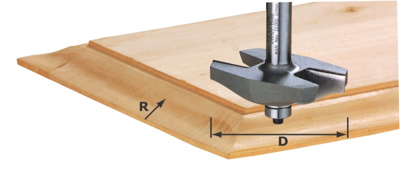 Festool Accessoires 490127 Affleureuse HW S12 D67 x D12