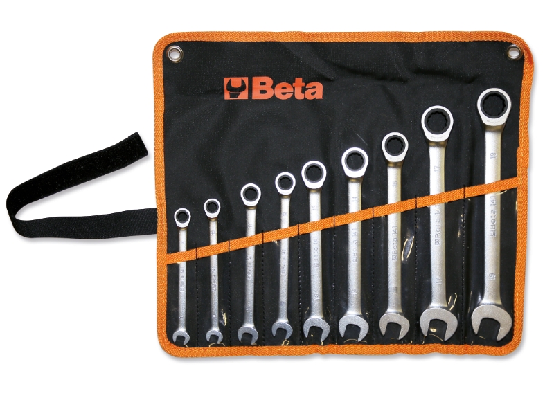 Beta 001410069 Jeu de clés à cliquet 9 pièces