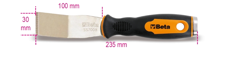 Beta 014790320 1479Rb/2-Lame de raclage courbée