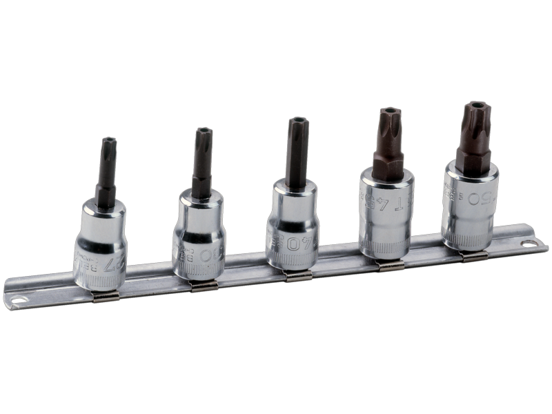 Bahco 7409TORX-TRR/S5 Jeu de clés de tournevis sur rail-187