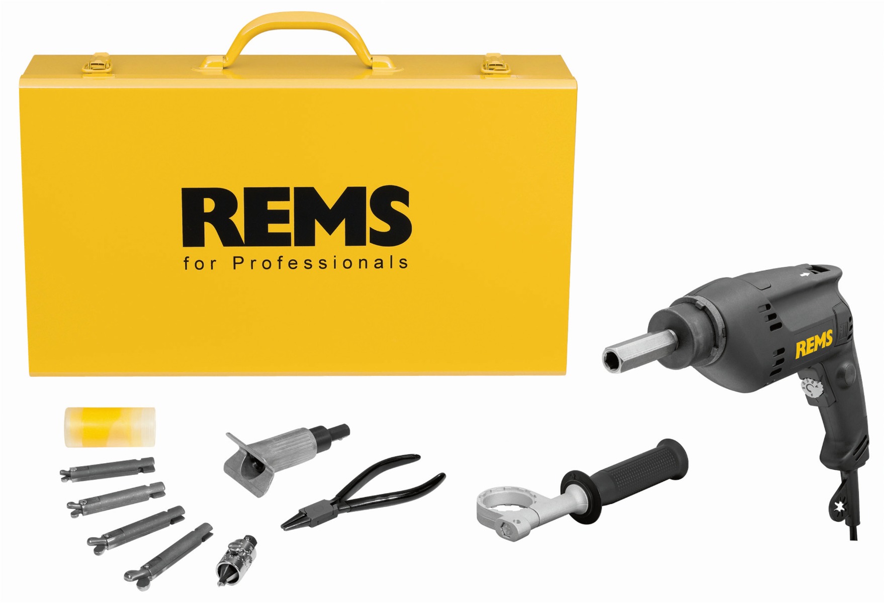 Rems 151000 R220 Ensemble Hurrican 12-15-18-22 Lanceur de tube électrique