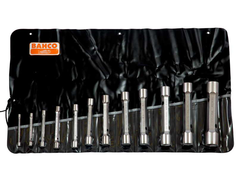 Bahco 27M/12T Jeu de clés à pipe, métrique, 12 pièces