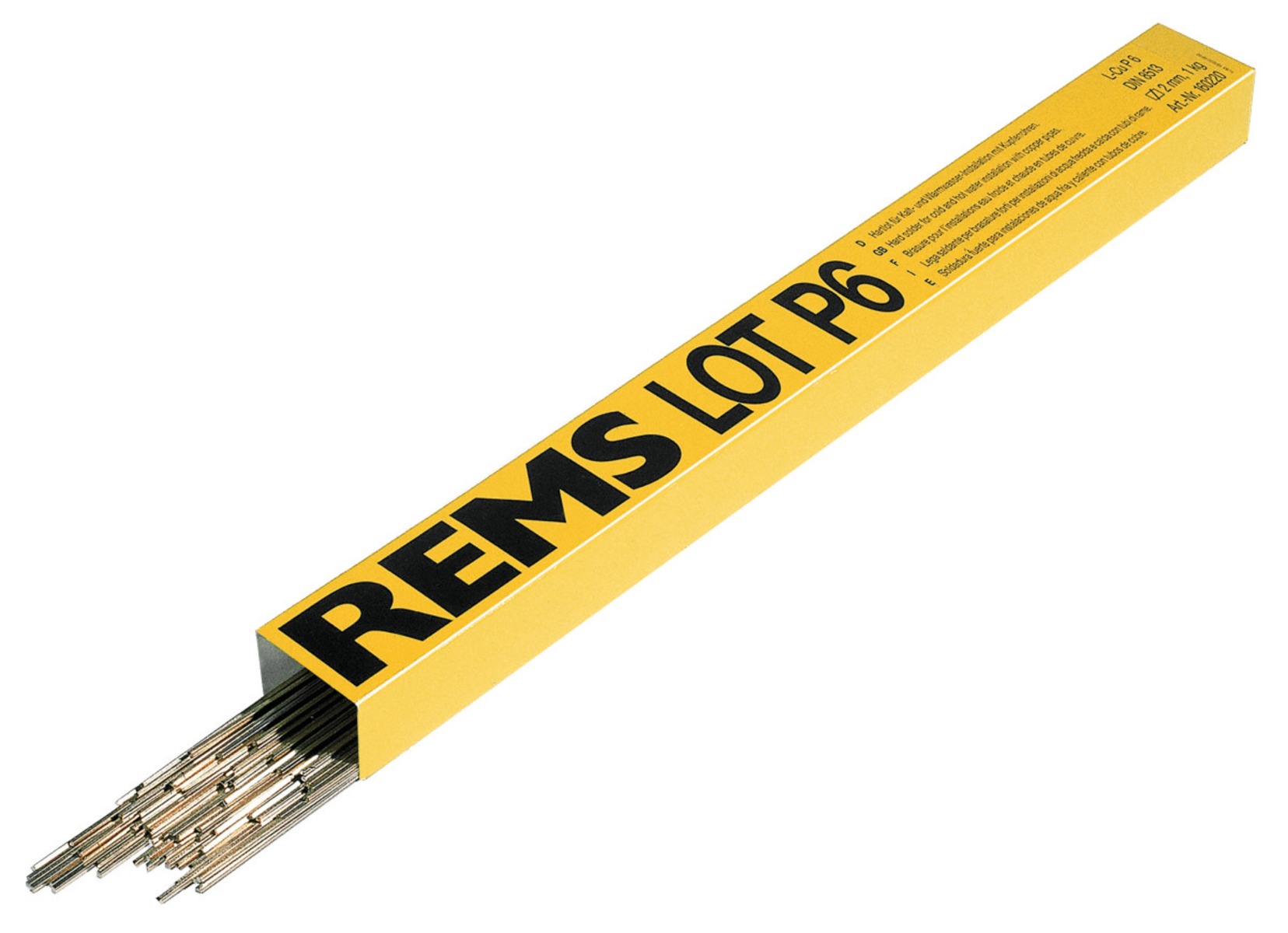 Rems 160220 R Lot P6 Soudure de brasage B-Cu94P-710/890