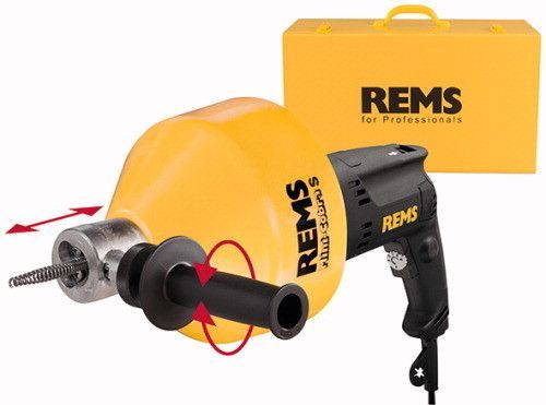 Rems 170023 R220 Déboucheur électrique Mini-Cobra S Set