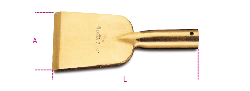 Beta 017170805 1717Ba/1 Grattoir sans étincelles 100 mm