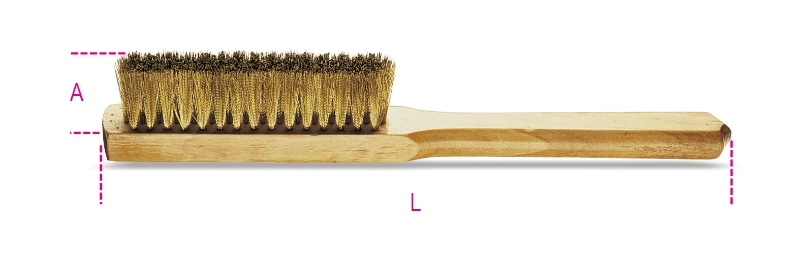 Beta 017370801 1737Ba-brosse métallique sans étincelles 294 mm