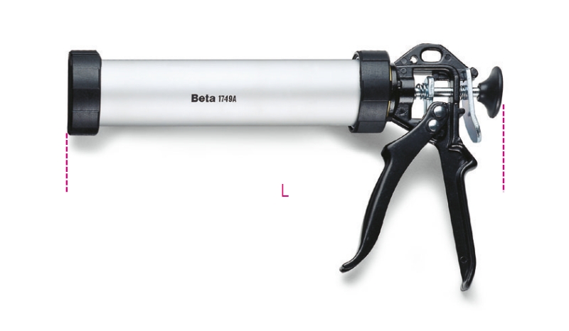 Beta 017490010 1749A Pulvérisateur de mastic, modèle professionnel 360 mm