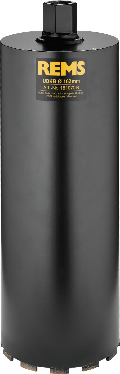 Rems 181070 R UDKB 162x420xUNC 1 1/4 Carotteuse diamantée humide/sèche