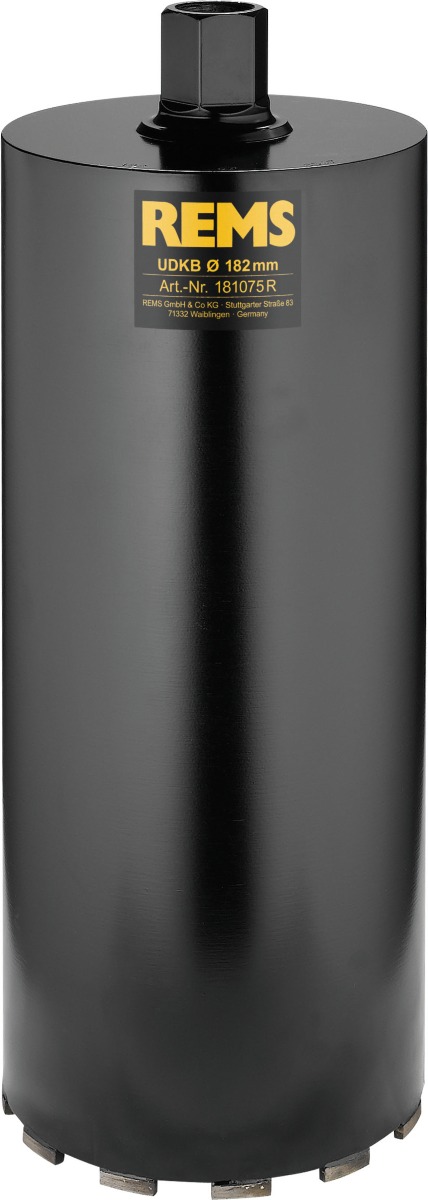 Rems 181075 R UDKB 182x420xUNC 1 1/4 Carotteuse diamantée humide/sèche