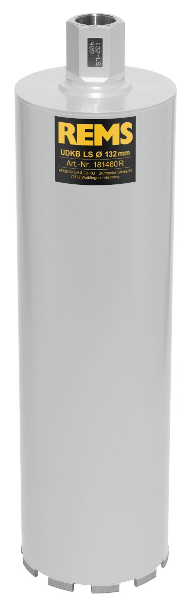Rems 181460 R UDKB-LS 132x420xUNC 1 1/4 Couronne diamantée, soudée au laser Sec/humide