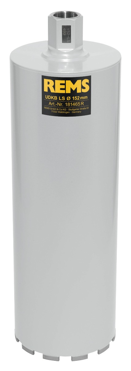 Rems 181465 R UDKB-LS 152x420xUNC 1 1/4 Couronne diamantée, soudée au laser Sec/humide
