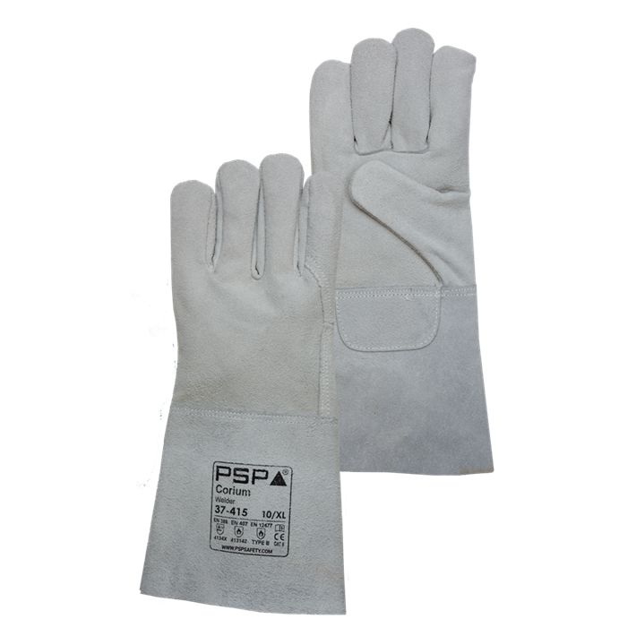PSP 2.03.37.415.10 37-415 Paire de gants de soudage en cuir Taille 10