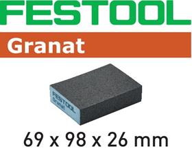 Festool Accessoires 201083 Éponge de ponçage 69x98x26 220 GR/6 Granat