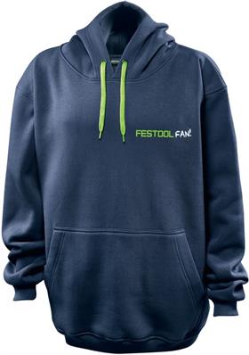 Festool Accessoires 577754 Sweat à capuche pour homme bleu foncé Taille M