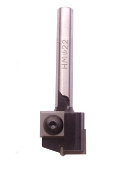 GRN Tools 210.250.11 Fraise droite à lames interchangeables Z2 25 mm x 70 mm queue 8 mm