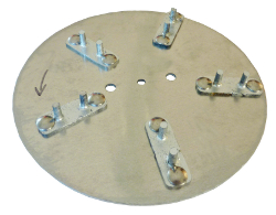 Rokamat 21700 Widia Disque 200 mm pour stuc 2 pcs