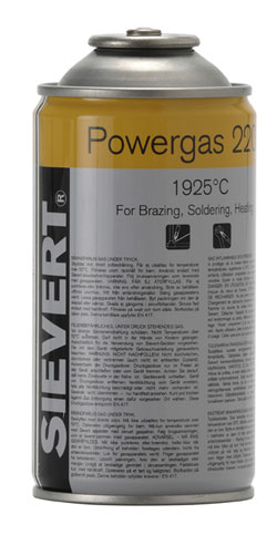 Sievert 220383 Cartouche de gaz Butane 65%/Propane 35% -175 gr / 320 ml
