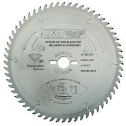 CMT 237.060.12M Lame diamantée pour matériaux durs 300 x 30 x 60D (6x réaffûtable)