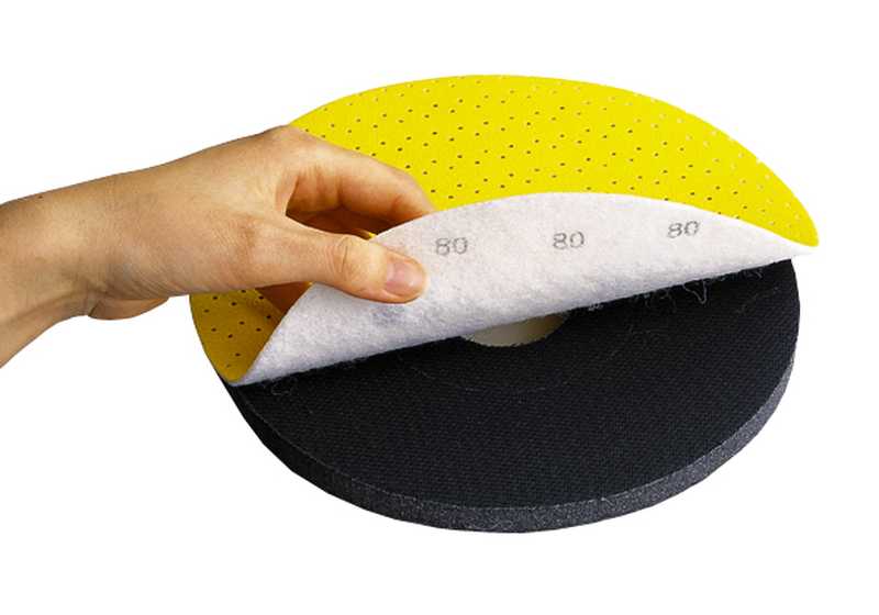 Flex-tools Accessoires 483109 Adaptateur rembourré pour papier velcro