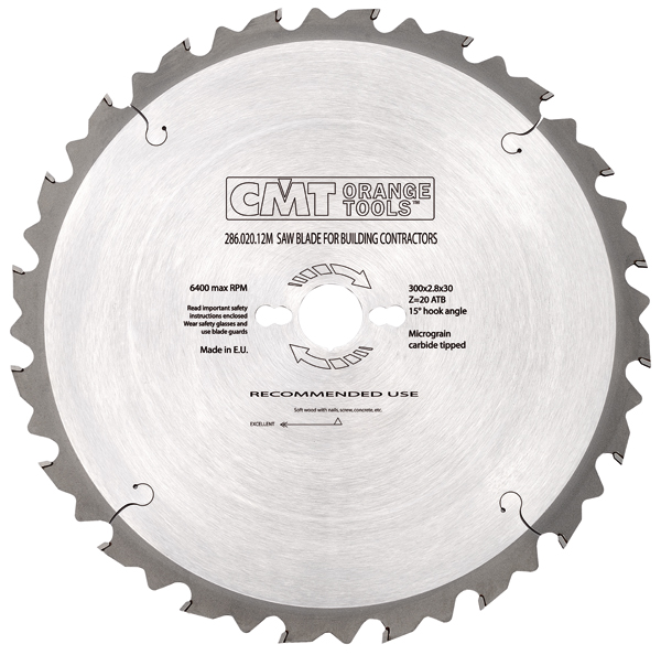 CMT 286.046.28M Scie de chantier (clous dans bois) 700 x 30 x 46D