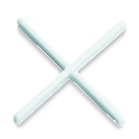 Rubi 2902 Joint de carrelage croisé 3 mm. 200 pièces