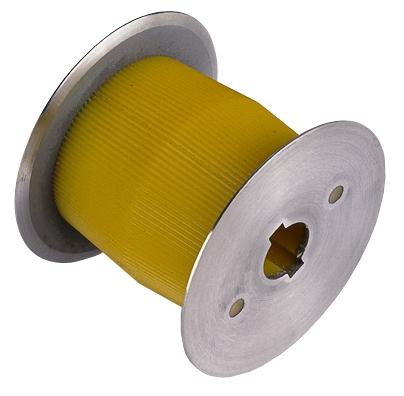 Flex-tools Accessoires 303054 Rouleau d'entraînement pour bandes abrasives avec disque d'usure Inox