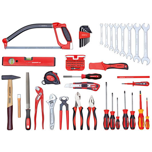 Gedore RED 3301627 R21000072 Jeu d'outils BASIC Loose 72 pièces