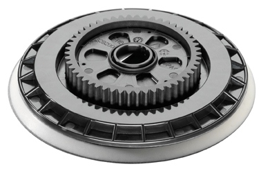 Flex-tools Accessoires 342637 Semelle en velcro avec pignon 140 mm