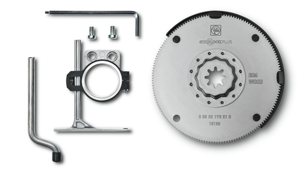 Fein Accessoires 35222952010 Lame de scie 100mm + butée de profondeur SLP