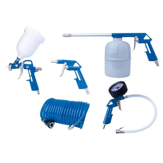Scheppach 3906101704 Kit d'accessoires pour outils pneumatiques 5 pièces
