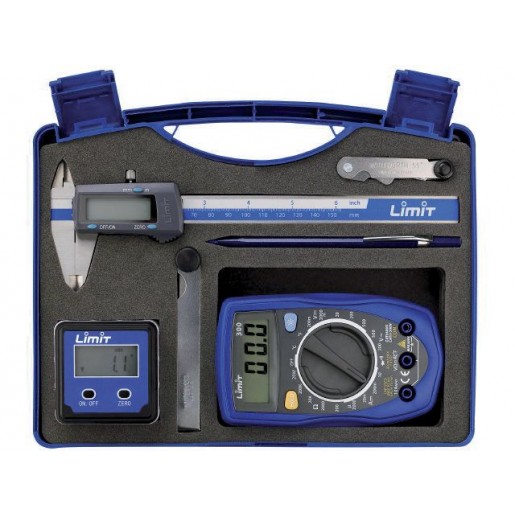 Limit 230590101 Set de mesure de 6 pièces dans une mallette en PVC